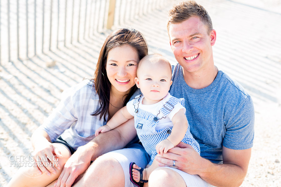 Picture of Mom and Daughter on Wrightsvile Beach