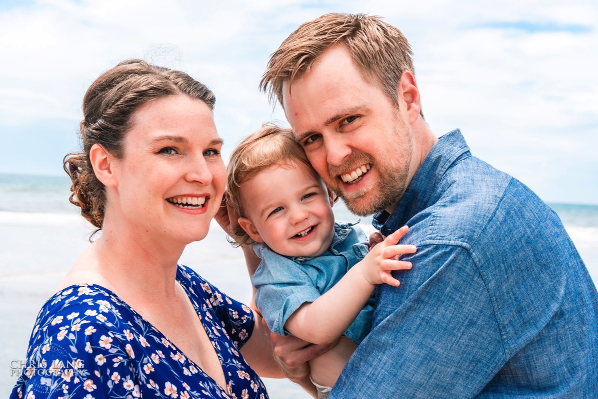 Lifestyle Family Image - Wilmington NC Family Photographers - Family Portraits - Wilmington NC - Chris Lang Photography - Best Family Photographers 