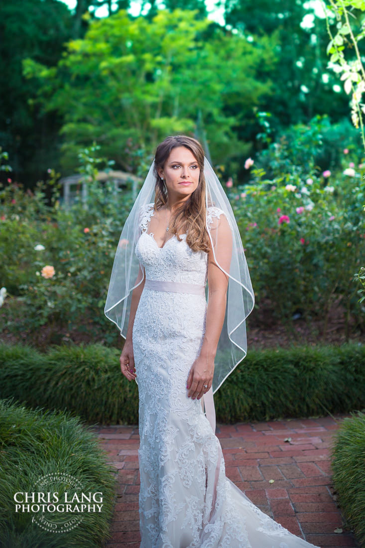 - Bold & Colorful Style Wedding Photography - Bridal Portrait - Bride- Wedding Dress - Wedding Inspiration - Wilmington NC Bridal & wedding portrait photographer  - Chris Lang Photography