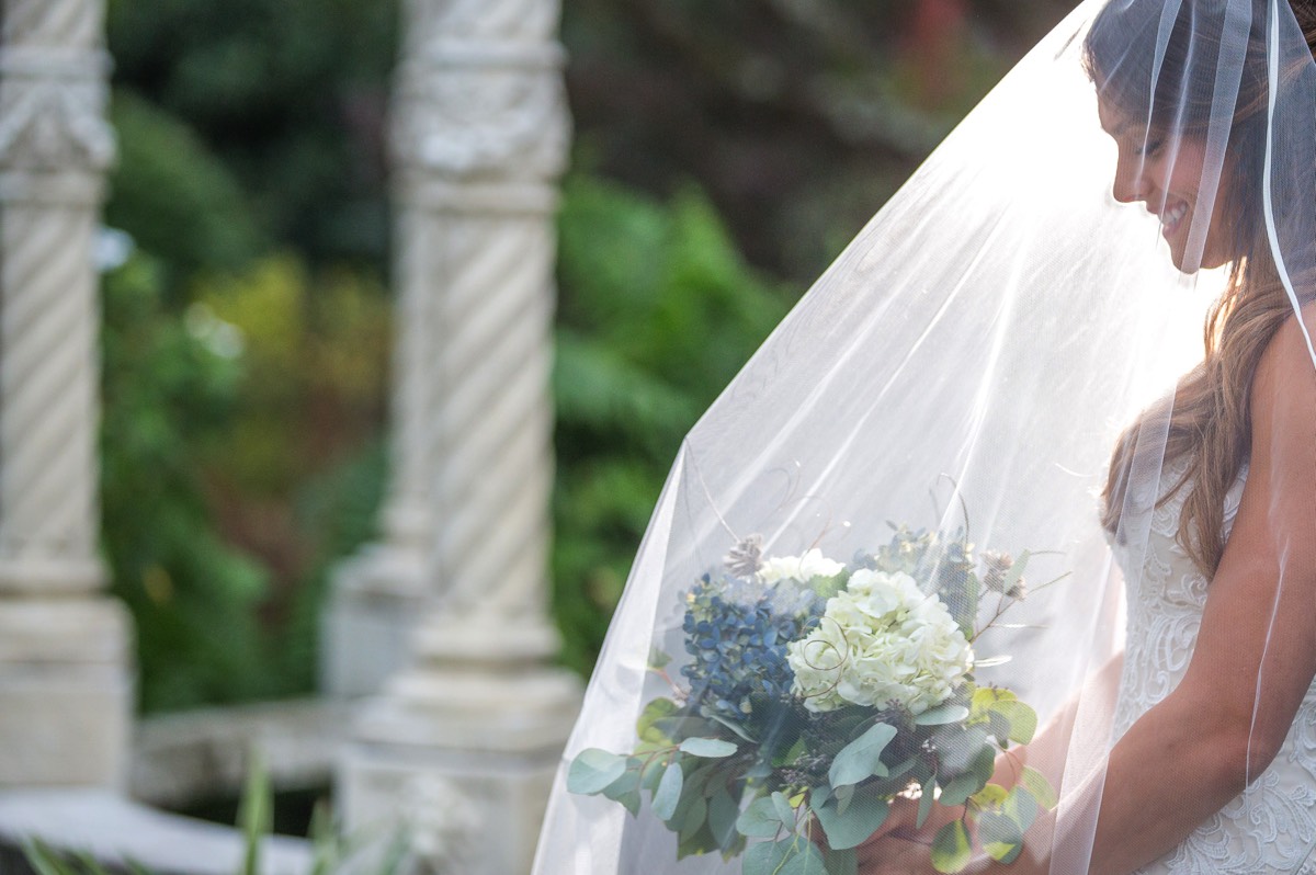 - Bold & Colorful Style Wedding Photography - Bridal Portrait - Bride- Wedding Dress - Wedding Inspiration - Wilmington NC Bridal & wedding portrait photographer  - Chris Lang Photography