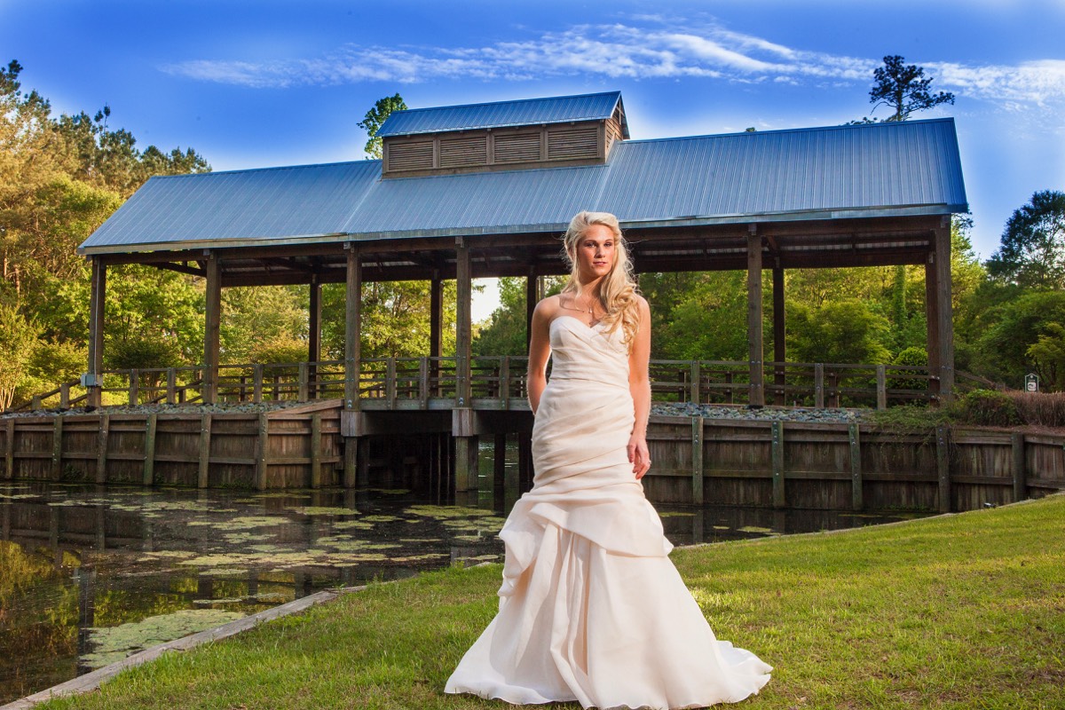 - Bold & Colorful Style Wedding Photography - Bridal Portrait - Bride- Wedding Dress - Wedding Inspiration - Wilmington NC Bridal & wedding portrait photographer  - Chris Lang Photography